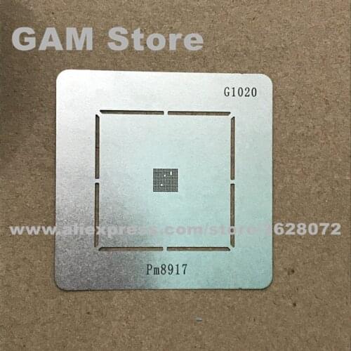 PM8917 BGA Stencil Power Management IC PM Chip Reballing Pins Soldering BGA Direct Heating Template G1020 Free Shipping