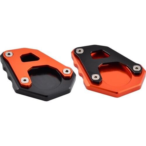 Motorcycle Kickstand Side Stand Extension Plate Pad For KTM 690 ENDURO R 690 SMC R 2019-2020 2020 Foot Side Stand Support Plate