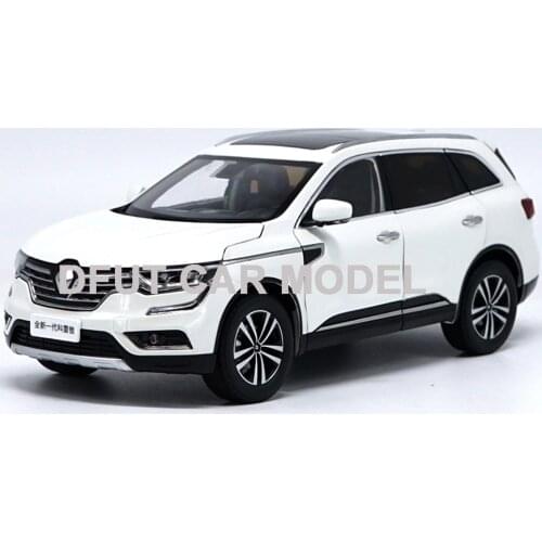 1:18 Alloy Pull Back Toy Vehicles KOLEOS Car Model Of Childrens Toy Cars Original Authorized Authentic Kids Toys