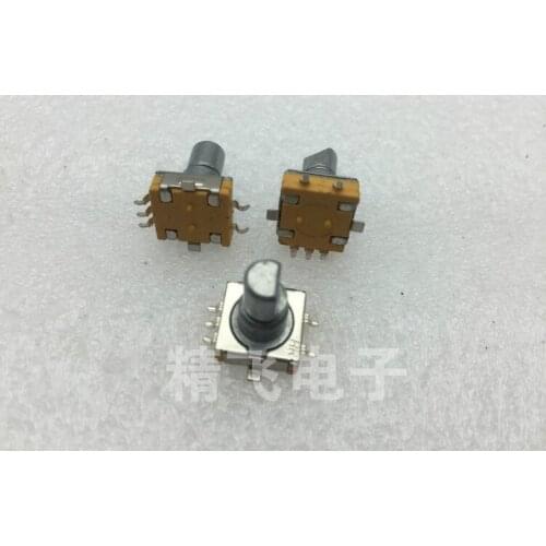 1 piece of EC11 encoder with switch patch foot 30 positioning 15 pulse shaft length 13MM