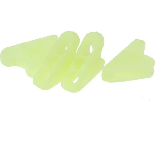 10x Triangle Night Glow Camping Tent Rope Fastener Guyline Tensioners Runner