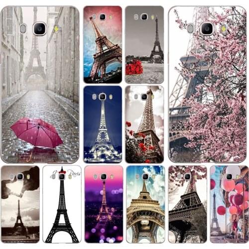 200FG Love Paris Eiffel tower Soft Silicone Tpu Cover phone Case for Samsung j3 j5 j7 2016 2017 j330 j2 j6 Plus 2018