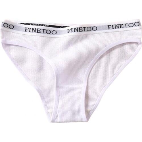 3PCS/Set Women Breathable Cotton Underwear Pantys Letter Underpants Ladies Solid ColorsHigh Waist Woman Sexy Panties Briefs New