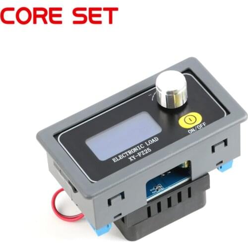 4A 25W Multifunctional Battery Capacity Tester LCD Display Adjustable Constant Current Electronic Load USB Charger Tester
