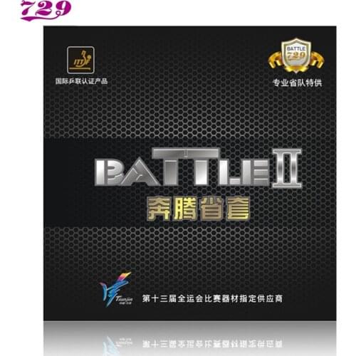 729 Friendship BATTLE 2 Provincial pips-in Table tennis rubber ping pong sponge