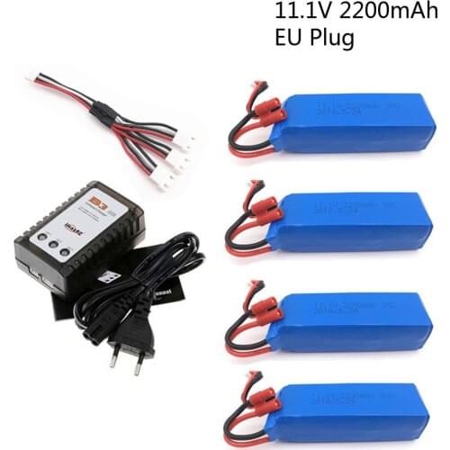 11.1V 2200mAh battery with charger 3in1 cable for BAYANG BAYANGTOYS X16 X21 X22 RC Quadcopter Spare Parts Banana Battery
