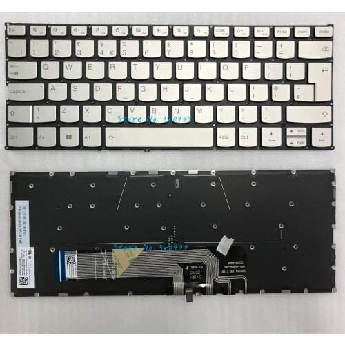 UK Keyboard for Lenovo Yoga 530-14 530-14ARR 530-14IKB 530S-14IKB 530S-14 With Backlit