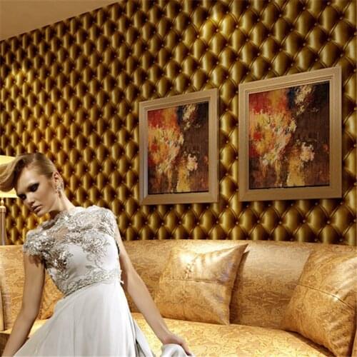 Beibehang Faux Leather bag PVC Wallpapers Wall Paper Papel De Parede Tapete Leopard Wallpaper for walls 3 d Bedroom Living Room