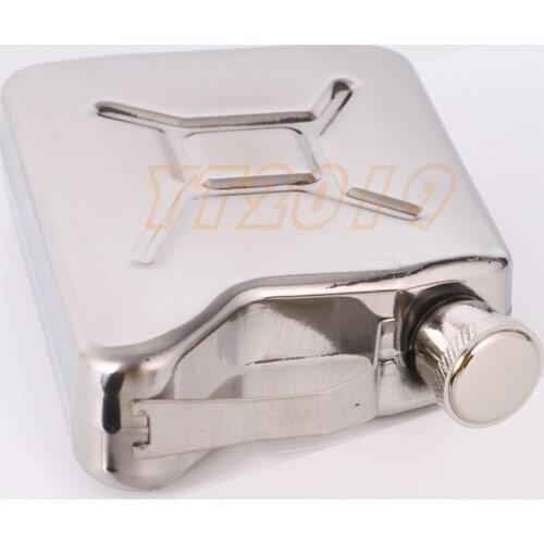 10pcs Stainless Steel Jerry Can Hip Flask or Oil flask with free funnel, Customized logo