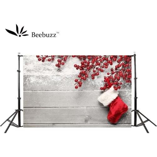 Christmas photo background child backdrops Photography studio photophone Holiday party Red little fruit Christmas socks