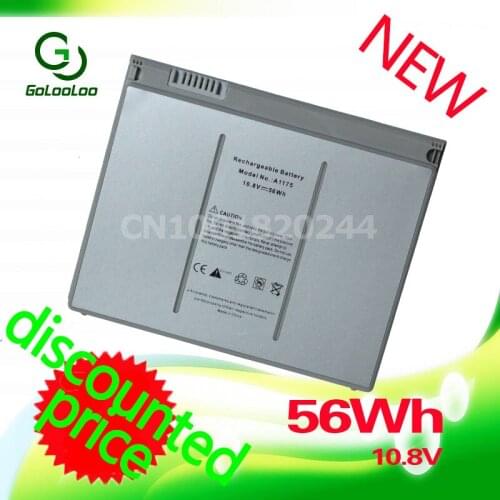 Golooloo A1175 Battery for Apple MacBook Pro 15" A1150 A1211 A1260 MA463 MA600 MA601 MA609 MA348 MA610 MA895 MA896 MB133 MA464