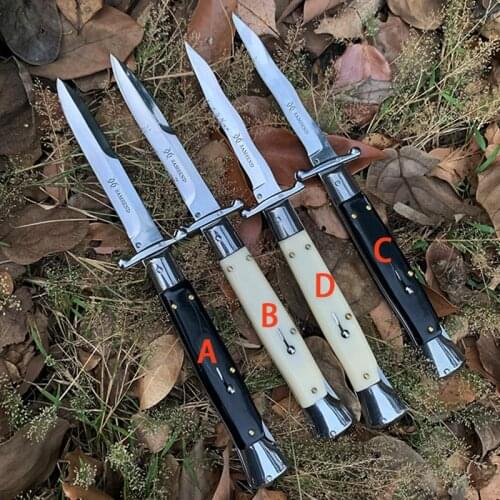 Pocket knife 10 inch Tactical Folding Knifes 440C Outdoor Survival Hunt knives Fishing Tool SAMSEND