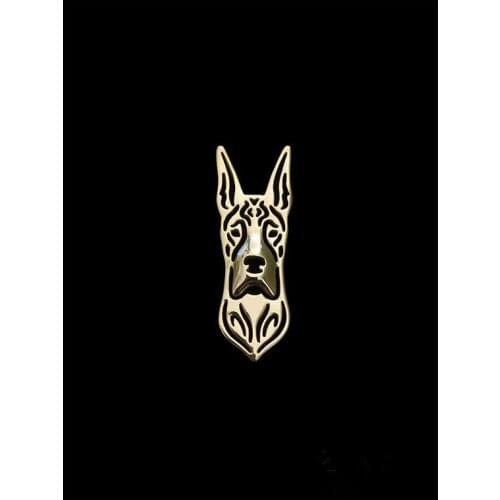Trendy personalized Great Dane brooche animal fashion jewelry