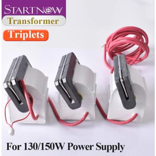 3pcs / lot Laser High Voltage Transformer Flyback Lgnition Coil For 130W 150W CO2 Laser Power Supply Parts Accessories
