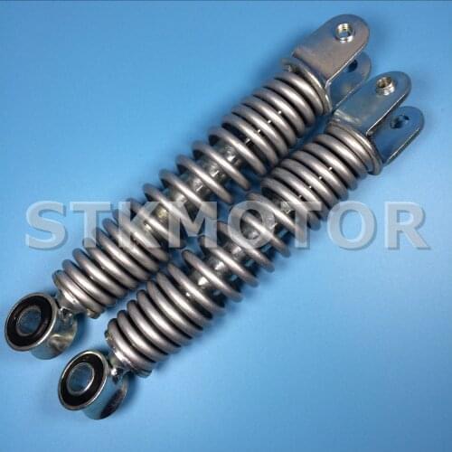 2Pcs 12mm Rear Shocks Springs Suspensions Absorbers For Yamaha Y-Zinger PW50 Rear Shock Set Replacement