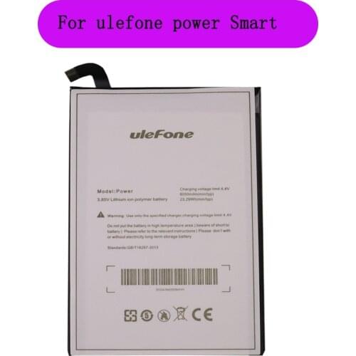 High Capacity ulefone power Battery Replacement 6050mAh Large Capacity Li-ion Backup Battery For ulefone power Smart Phone