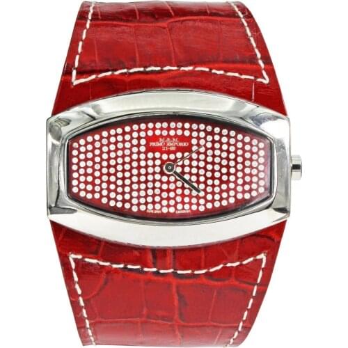 M & Ms first general store womens watch with rhinestone 065R