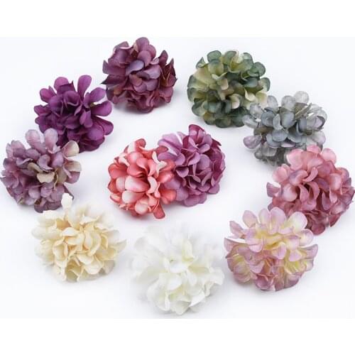 100pcs Artificial flowers Little lilac Home decoration accessories Wedding Headwear Diy Scrapbooking Gift Candy box Silk flowers