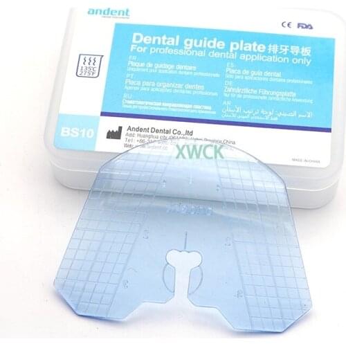 2pcs Dental Template Guide Plate Complete Denture False Teeth Arrangement For Dentist Laboratory Dental tools