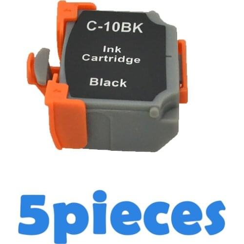 5pcs Black Compatible Ink Cartridges For canon BCI10 BCI-10 BCI For Canon BJC-80 BJC-85 BJC-85PW BJ-30 inkjet printers cartridge