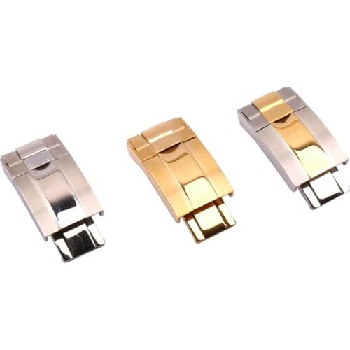 Watch accessories stainless steel buckle for Rolex watch belt 16mm18mm buckle delivery tool