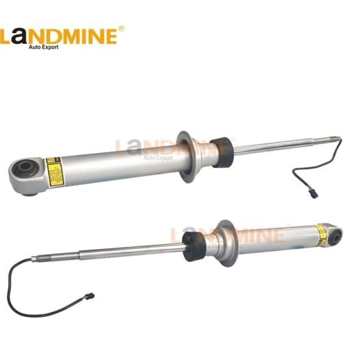 Free Shipping 2PIN Rear Air Suspension Shock Absorber With EDC Fit BMW 7er E66 E65 730i N52 740i 33526767116 33526767115