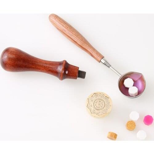 Ancient Wax Seal Head Signature Multi-Style DIY Handmade Copper Head Scrapbooking Stamps Craft for Wedding Decoration