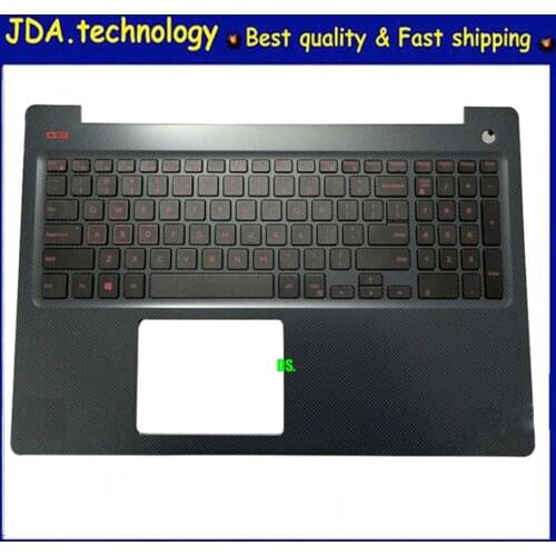 MEIARROW New/orig for Dell G3 3579 15PD 15GD Palmrest US keyboard Upper Cover 0XG83F XG83F,Red word