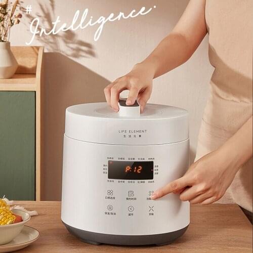 Life elements Multi-functional rice cooker pressure cooker 2L soup smart rice cooker