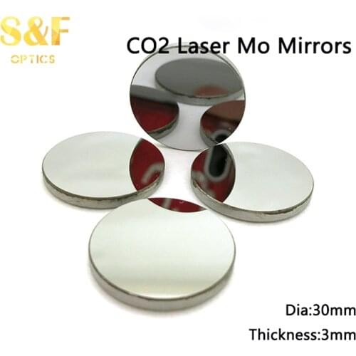 Mo molybdenum reflect laser mirror dia 30 thickness 3mm for CO2 laser engraving cutting machine
