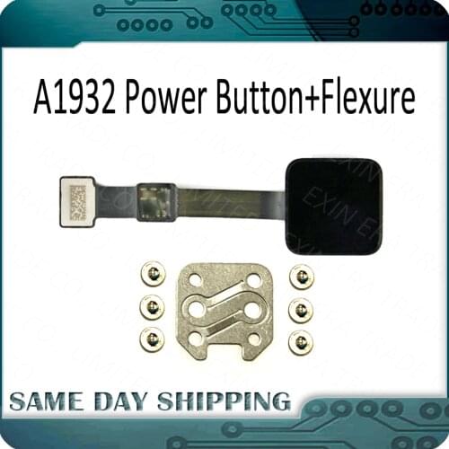 New A1932 Touch ID Button 01830-A for Macbook Air Retina 13" A1932 Power Button Replacement 01830-02 2018 2019 Year