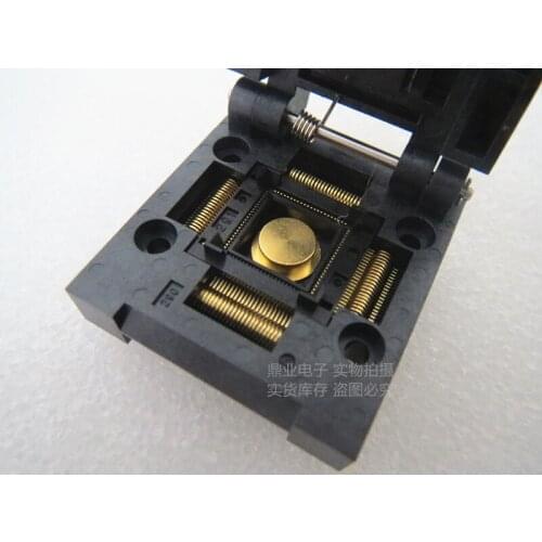 Clamshell 100% New&Original QFN68 QFN-68BT-0.4-01 8*8*0.4MM IC Burning seat Adapter testing seat Test Socket test bench in stock