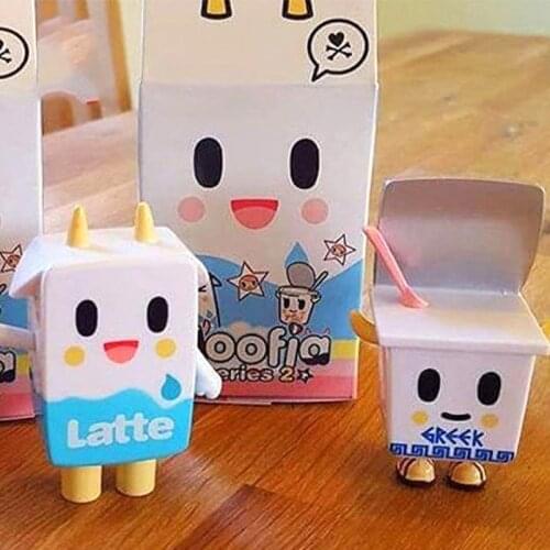Blind Box Tokidoki Milk Family 2 Series Series Anime Guess Bag Surprise Box Original Action Figure Gift Toys Collection
