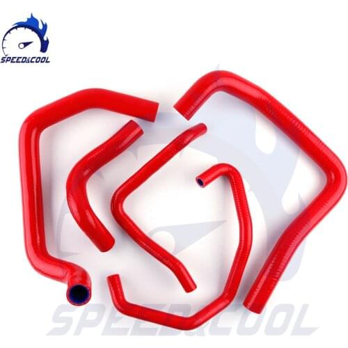 Motorcycle Silicone Radiator Coolant Hose Kit For KAWASAKI ZX6R ZX6 R 2005-2006 High Performance Pressure Temperature