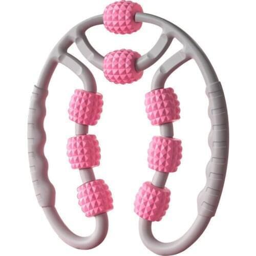 High Quality Leg Massage Roller Ball, Mountable Press Muscle Foam Roller, 360° Retractable Equipment for Full Body Relax