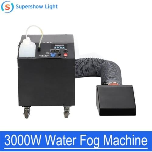 3000W Water Fog Machine DMX Remote Control Smoke Haze Low Lying Fog Machine For Wedding Dj Disco