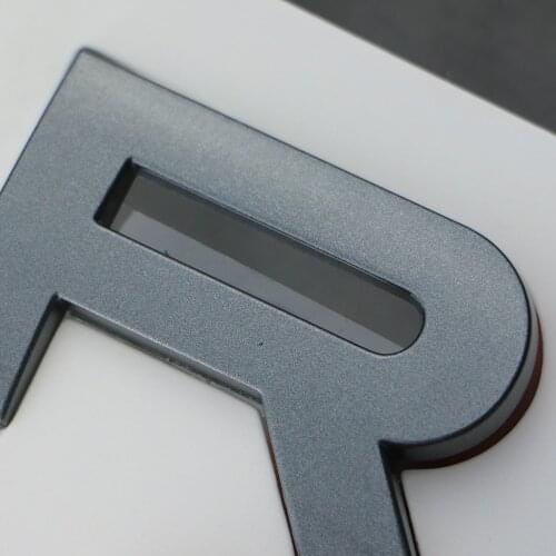 3D Sticker Front Engine Cover Trunk Logo Metal Logo For Land Rover RANGE ROVER Logo Car Styling