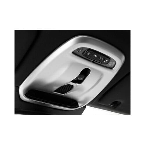 ABS Matte Inner Front Reading Light Lamp Cover Trim For Volvo XC90 2015-2020