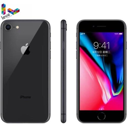 Apple iPhone 8 4.7" 2GB RAM 64GB/256GB ROM Wireless charge Hexa Core 12MP Touch ID Original iOS Unlocked 4G LTE Mobile Phone