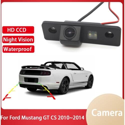 Car Rear view Camera For Ford Mustang GT CS 2010 2011 2012 2013 2014 Night Vision Reverse Camera Waterproof high quality RCA
