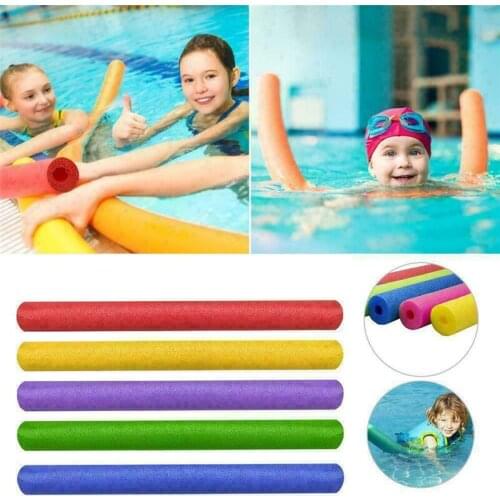New Swimming Swim Pool Noodle Floater Water Float Aid Woggle Hollow Noodle Foam Float Useful for Children Adult Pool Accessories