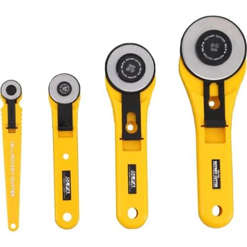 OLFA RTY-1/G 28MM / RTY-2/G 45MM / RTY-3/G 60MM / RTY-4 18MM Rotary Cutter Knife Multipurpose Utility