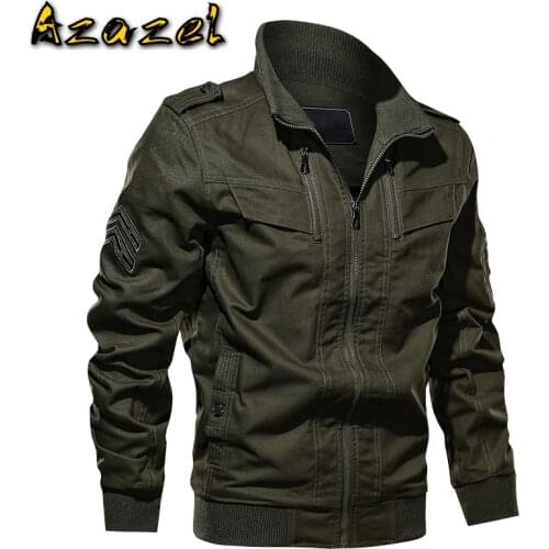 Wholesale Big and Tall Mens Jacket and Coats 6XL Plus Size Military Coats Male Army Green Mens Jackets Streetwear European A642