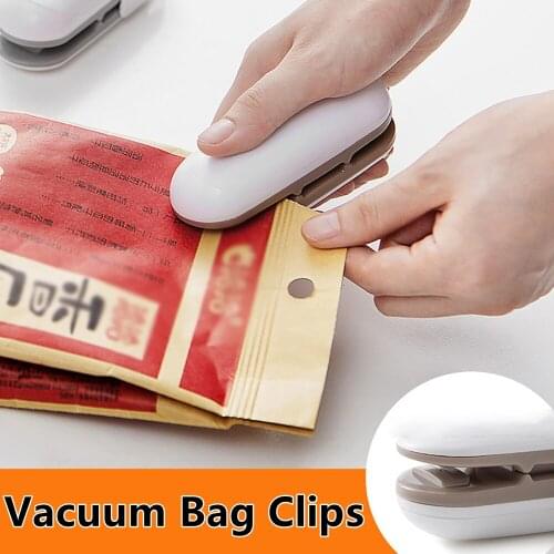 Mini Sealer for Sealing Bag Tearing Bag Dual-Use Hand Pressure Portable Snack Plastic Bag Vacuum Sealing Machine Sealing Machine