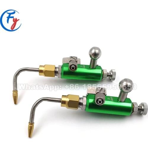 Air atomizing nozzle, adjustable drip-free air atomizing spray nozzle, water air mixing nozzle, water atomizer