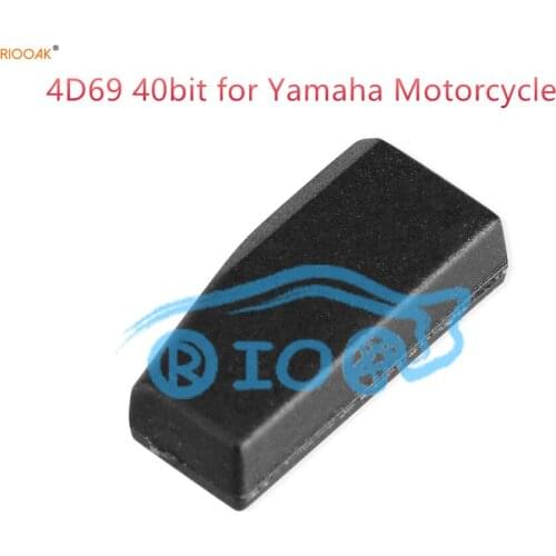 RIOOAK New 50pcs/lot 4D69 carbon chip 40Bits Carbon Transponder Chip for Yamaha motorcycle