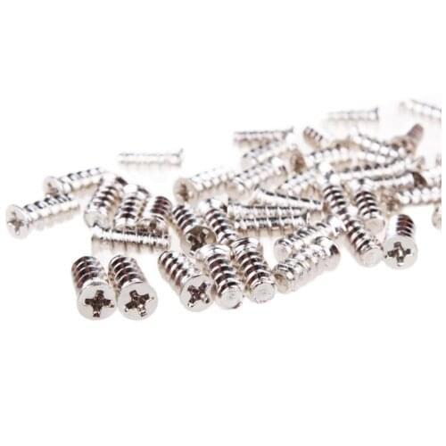 M5*15mm Nickel Plated/Black Zinc Plated Flat Head Self Tapping CPU Cooling Fan Mount Screws For Computer PC Case