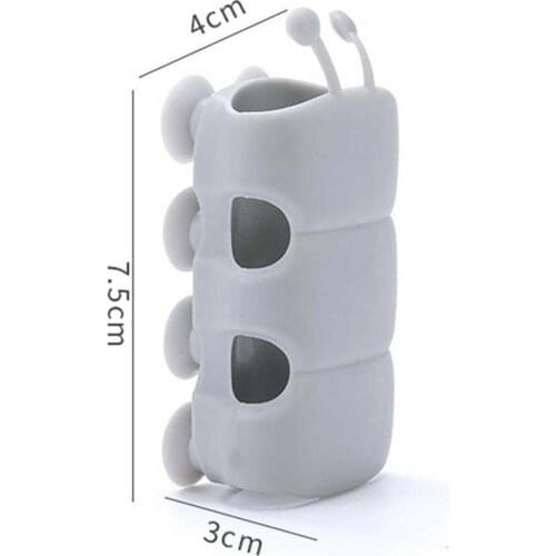 Removable Silicone Shower Head Holder Bracket Suction Cup Punch-free Shower Mounting Brackets Handheld Bathroom Fixture Tools