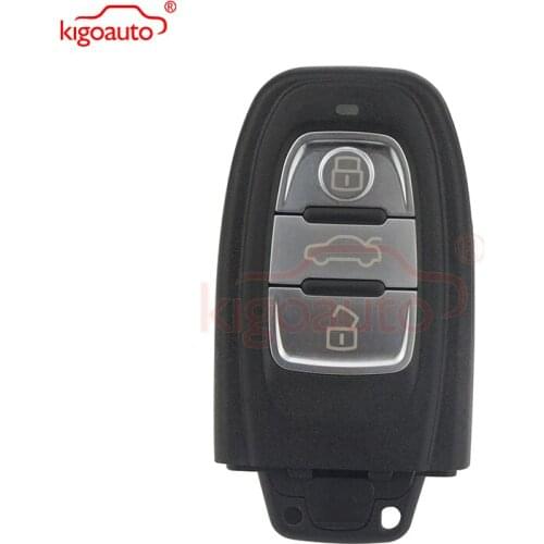 Smart key 3 button 868Mhz for Audi 8T0959754C A3 A4 A6 A5 A8 Q5 Q7 car key kigoauto
