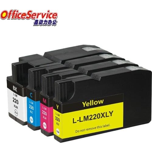 LM220 compatible Ink Cartridge For Lexmark OfficeEdge Pro4000c Pro5500t printer in Russia/Middle East/Oceania market